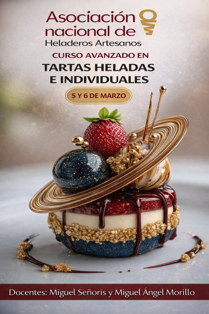 CURSO AVANZADO EN TARTAS E INDIVIDUALES HELADOS 2026